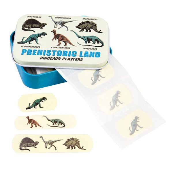 Prehistoric Land Plasters in a Tin (Pack of 30) - Rex London