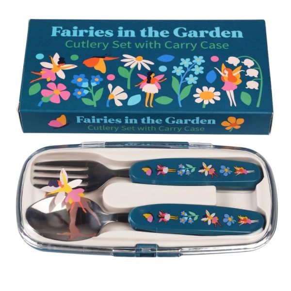 Fairies in the Garden Childers's cutlery set