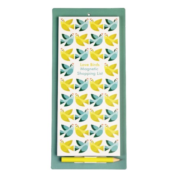 Love Birds Magnetic Shopping List