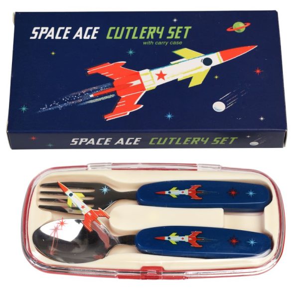 Space Age Children's cutlery set