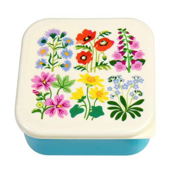 Wild Flowers Snack boxes - Rex London