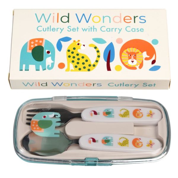 Wild Wonders Children's cutlery set