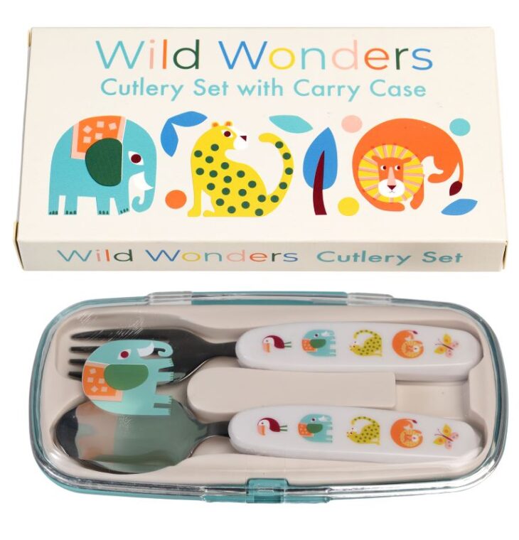 Wild Wonders Children's cutlery set