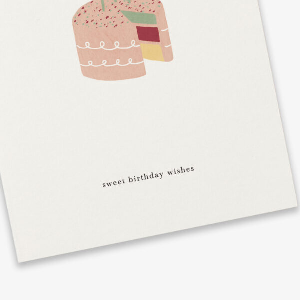 Layer cake (sweet birthday wishes)