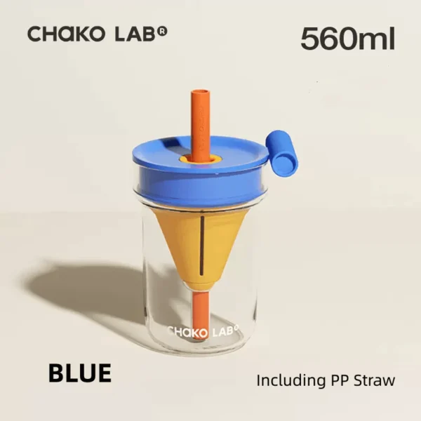 Funnel Glass Bottle 560ml - CHAKO LAB