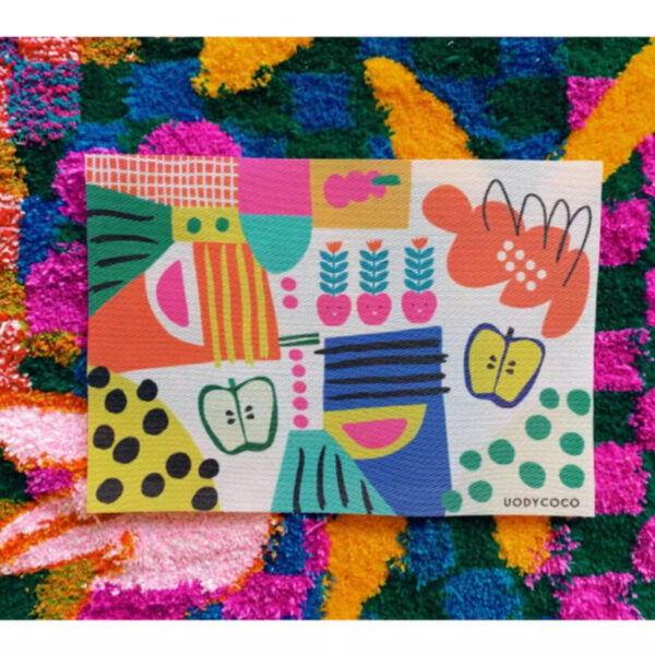 Fruit Pattern Placemats (apple)