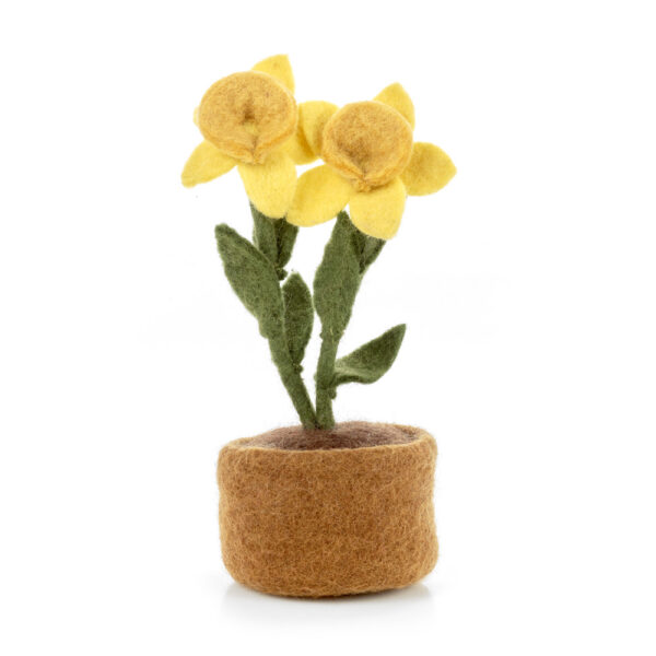 Handmade Felt Dazy Daisy Standing Spring Flower Decoration